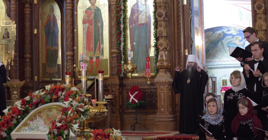 В Александро-Невском кафедральном соборе состоялся традиционный Пасхальный хоровой собор