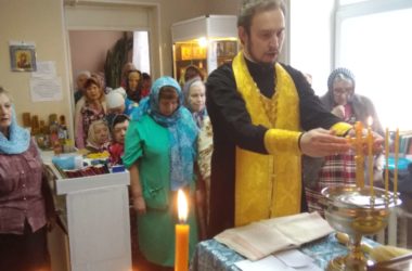 Молебен в больнице №10 Канавинского района