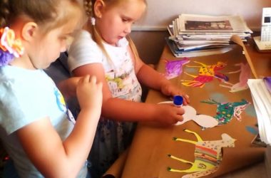 Уроки творчества в детском лагере «Одигитрия»
