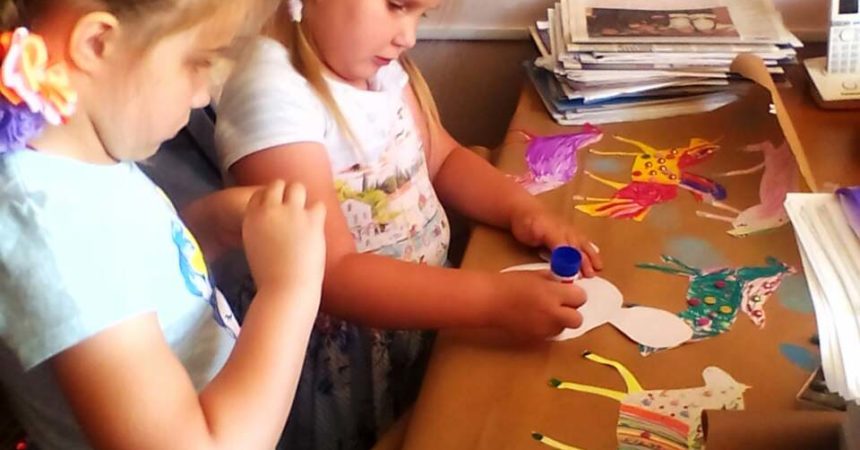 Уроки творчества в детском лагере «Одигитрия»