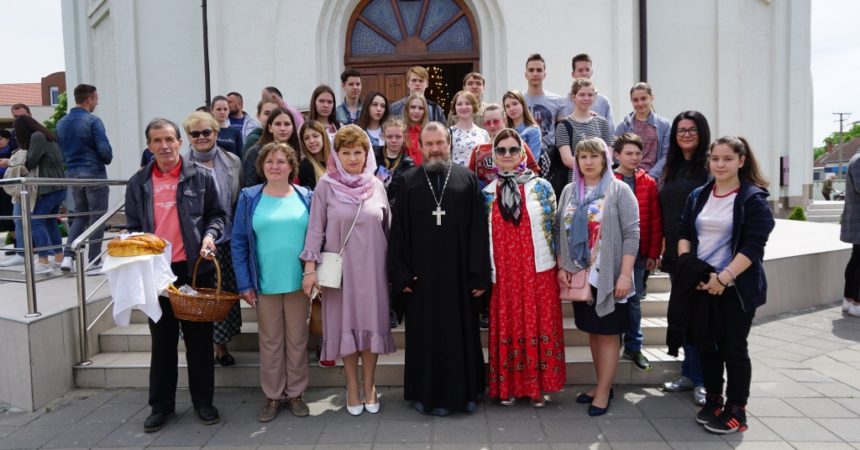 Воспитанники нижегородской Ушаковской дружины посетили гимназию «Лаза Костич» города Нови-Сад Республики Сербия