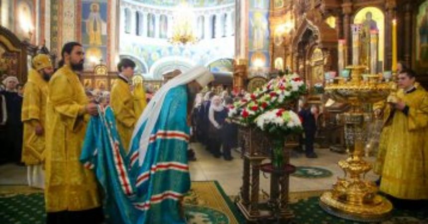 6 декабря Митрополит Георгий совершил Божественную литургию в Александро-Невском кафедральном соборе Нижнего Новгорода