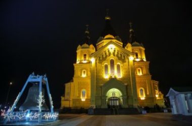 В праздник Богоявления в Александро-Невском кафедральном соборе Нижнего Новгорода совершена Божественная литургия