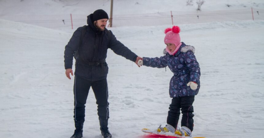 Молодежь Канавинского благочиния покаталась на сноубордах 23 февраля 2022 года
