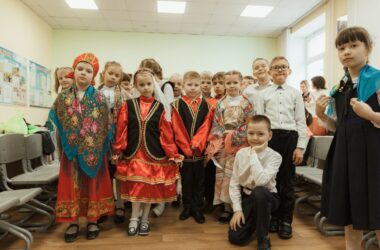 Презентация на тему народностей России прошла 5 марта 2022 года в православной Александро-Невской гимназии
