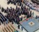 Руководство, педагоги и воспитанники Дружины Ушакова Канавинского благочиния приняли участие в церемонии возложения цветов к мемориалу «Вечный огонь» в Нижегородском Кремле 8 мая 2022 года
