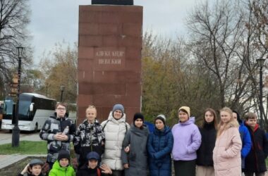 Ученики православной Александро-Невской гимназии 22 октября 2022 года с экскурсией посетили город Городец