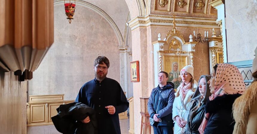 В Спасском Староярмарочном соборе города Нижнего Новгорода 16 марта 2024 года прошла экскурсия для слушателей курсов экскурсоводов