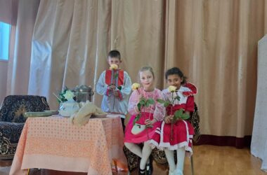 Во вторник Светлой седмицы 22 апреля гимназисты стали участниками спектакля, посвященного Пасхе