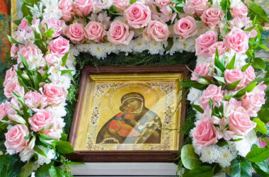 Престольный праздник отметили 6 июля в храме в честь Владимирской иконы Божией Матери