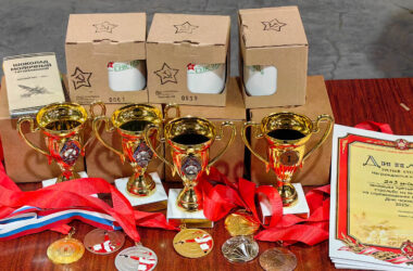 Представители дружины имени святого праведного воина Феодора Ушакова Канавинского благочиния стали призерами и победителями соревнований по стрельбе