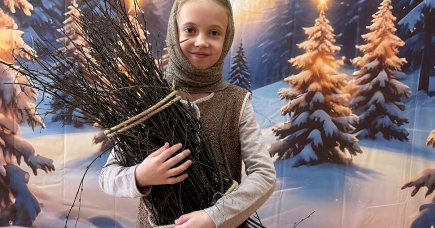 Сказка «12 месяцев» ожила на сцене православной гимназии