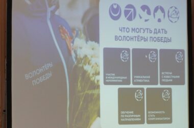 6 апреля гимназисты встретились с заместителем руководителя Нижегородского регионального отделения движения «Волонтёры Победы»