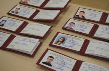 Воспитанникам военно-патриотического отряда имени Героя России Дмитрия Жидкова присвоены кадетские звания
