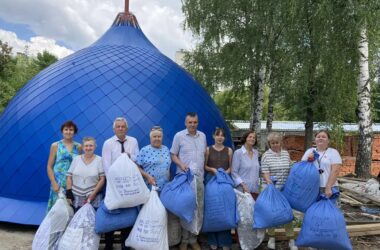 1500 маскировочных сетей изготовлено на сегодняшний день волонтерским пунктом плетения «Масксети — Сортировка»